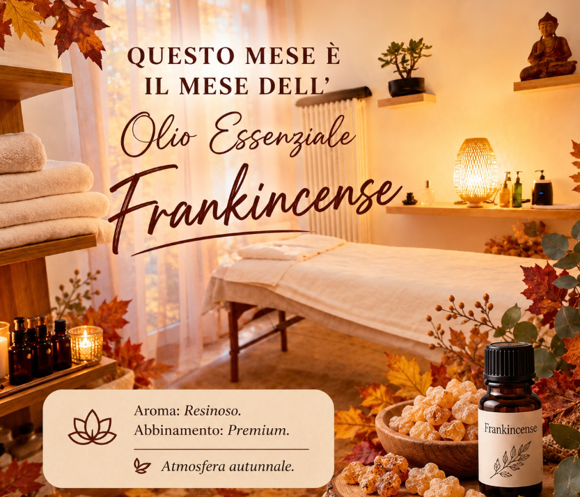 Olio essenziale di Frankincense (Boswellia spp.)
